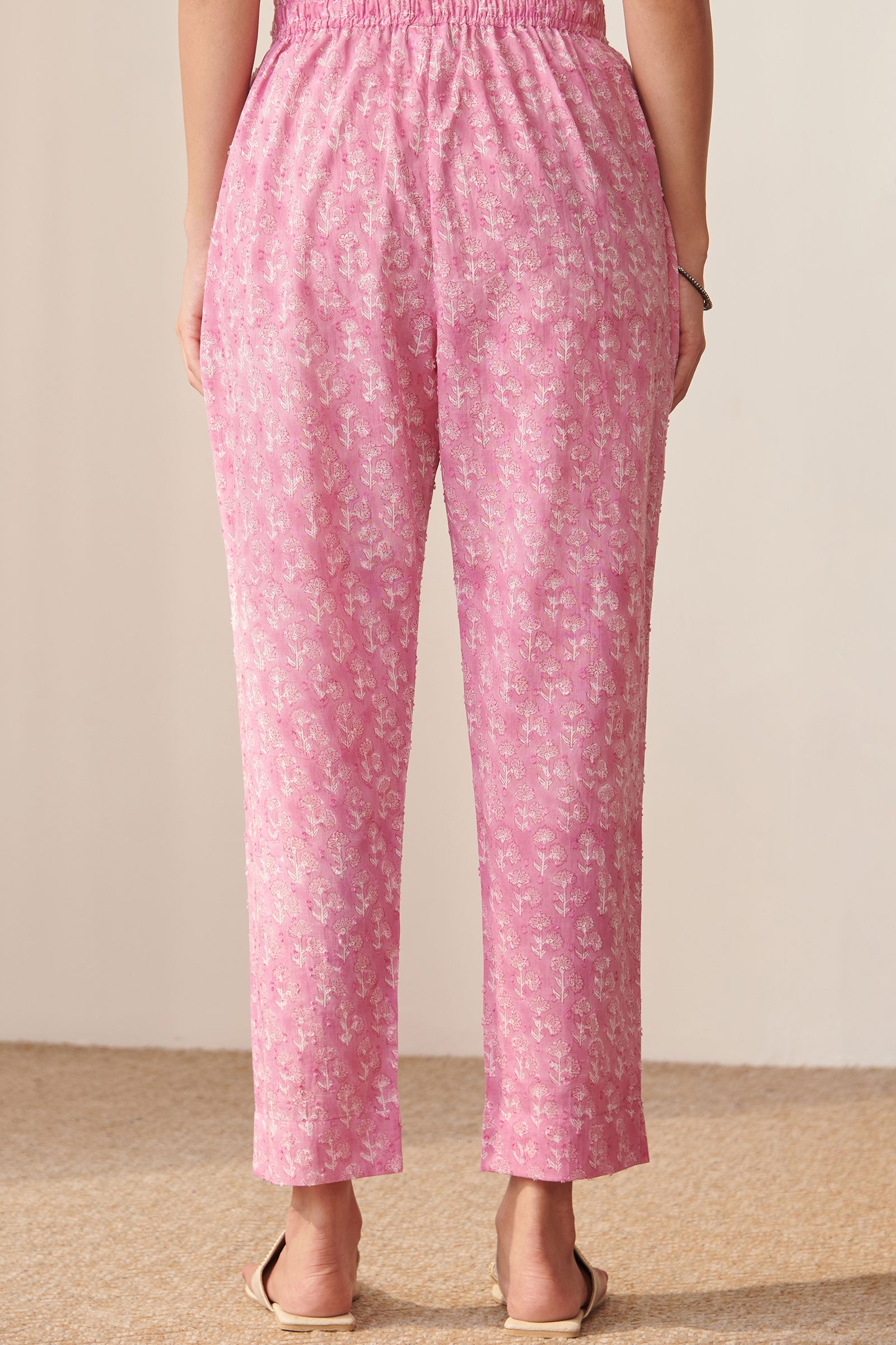 Rosheen Asfiya Sanganeri Narrow Pants