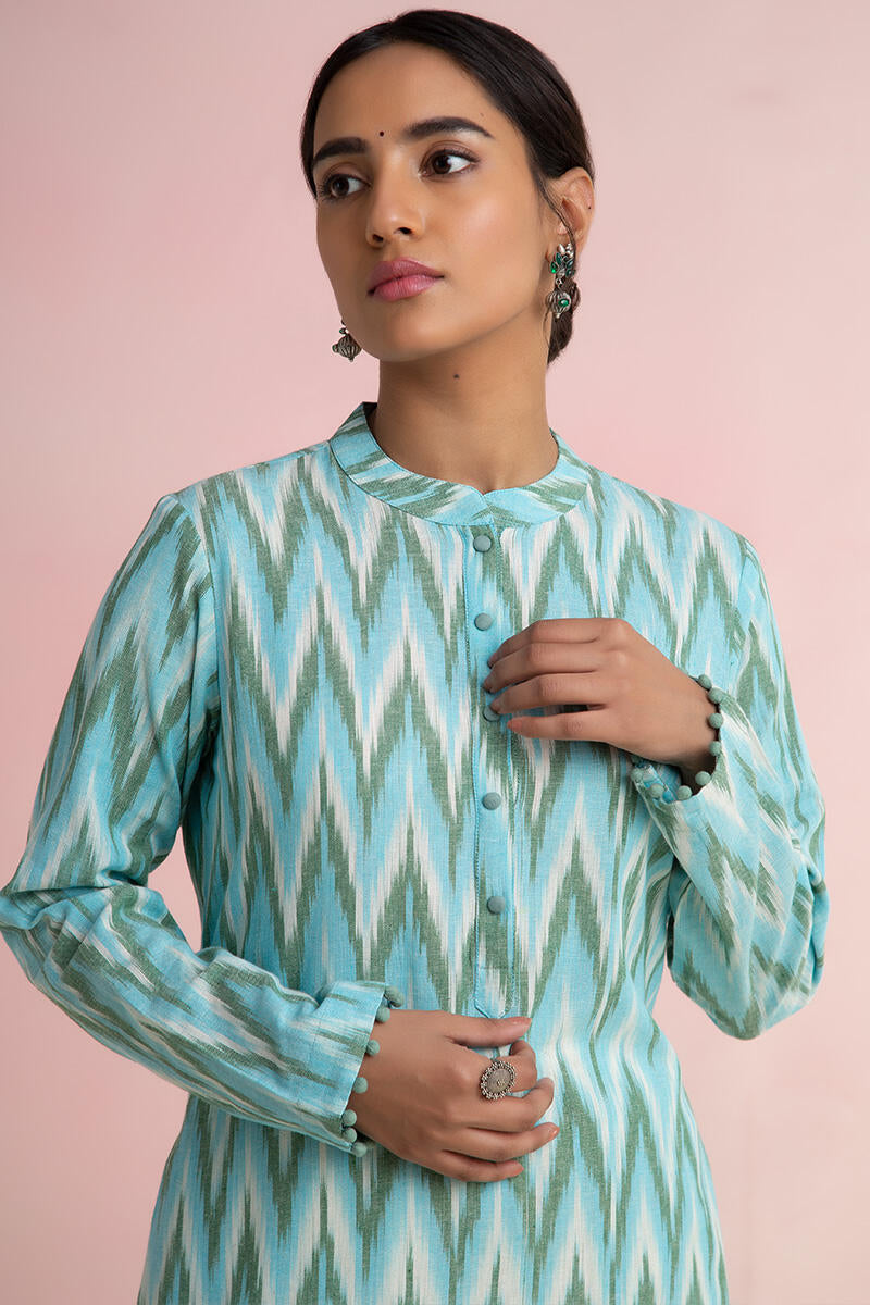 Naadirah Jasmine Ikat Kurta