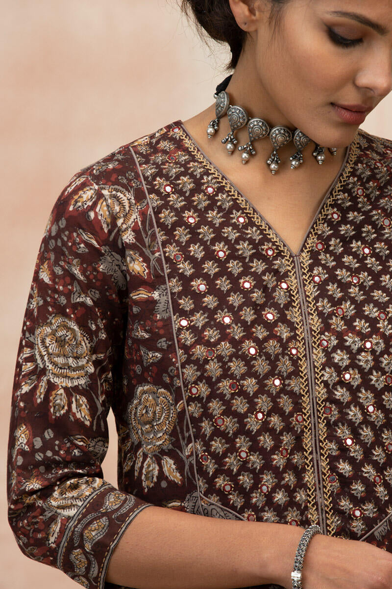 Rehnuma Nahid Bagru Kurta