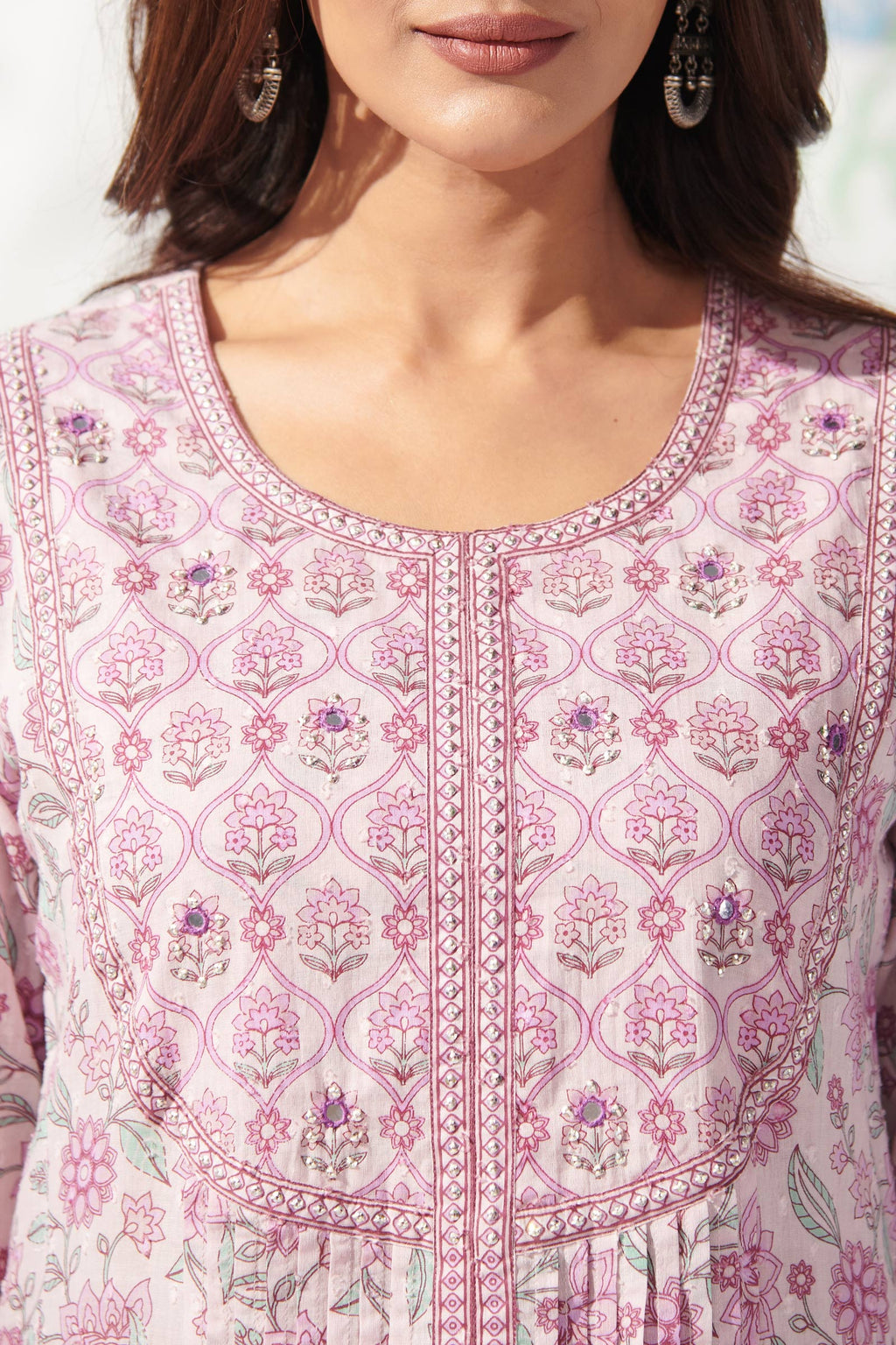 Gulbahar Aliza Sanganeri Kurta