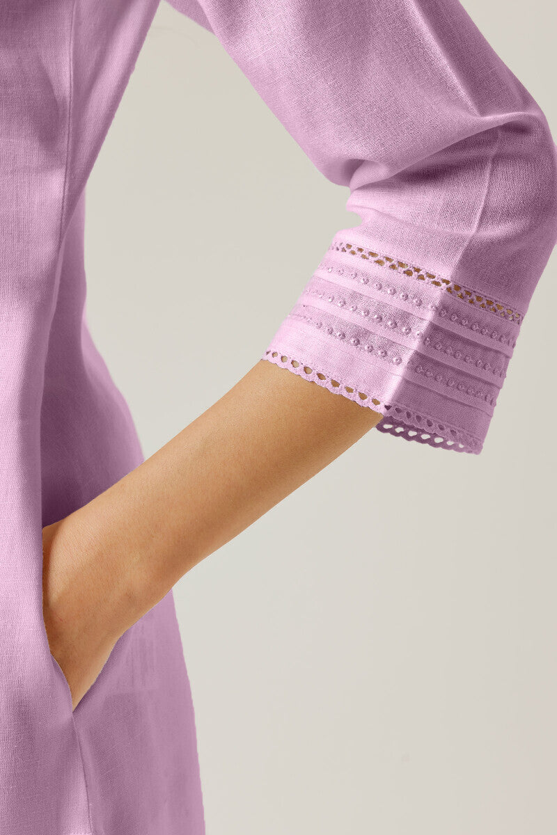 Roza Seerat Lilac Kurta