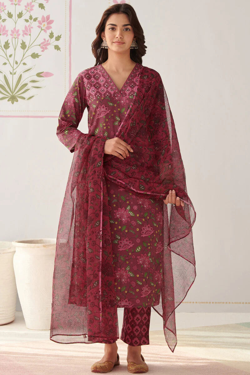 Gauhar Inara Sanganeri Narrow Pants