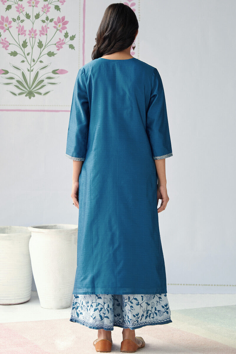 Mehrunissa Nazia Chanderi Kurta