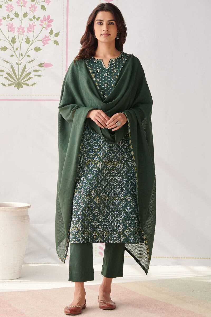 Sehra Mahreen Bagru Kurta