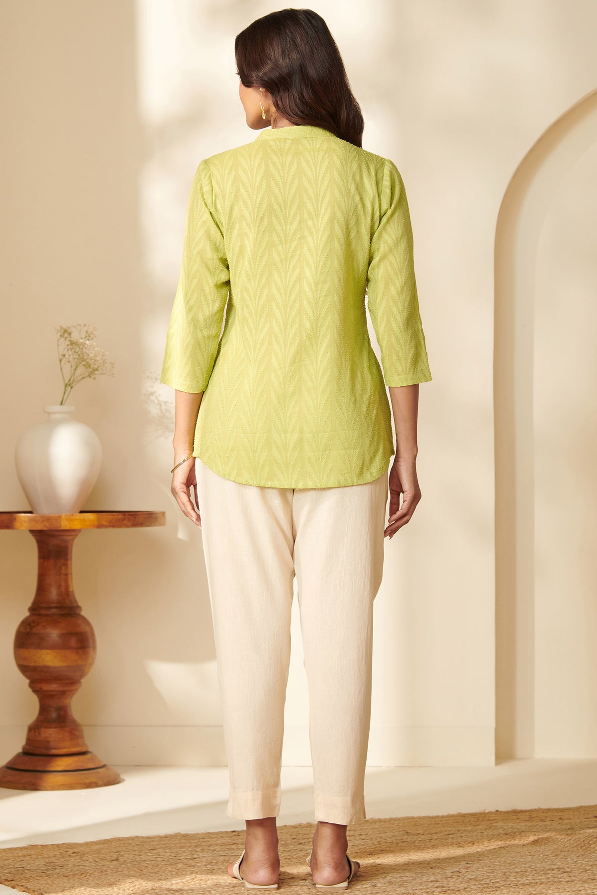 Roza Azin Green Top
