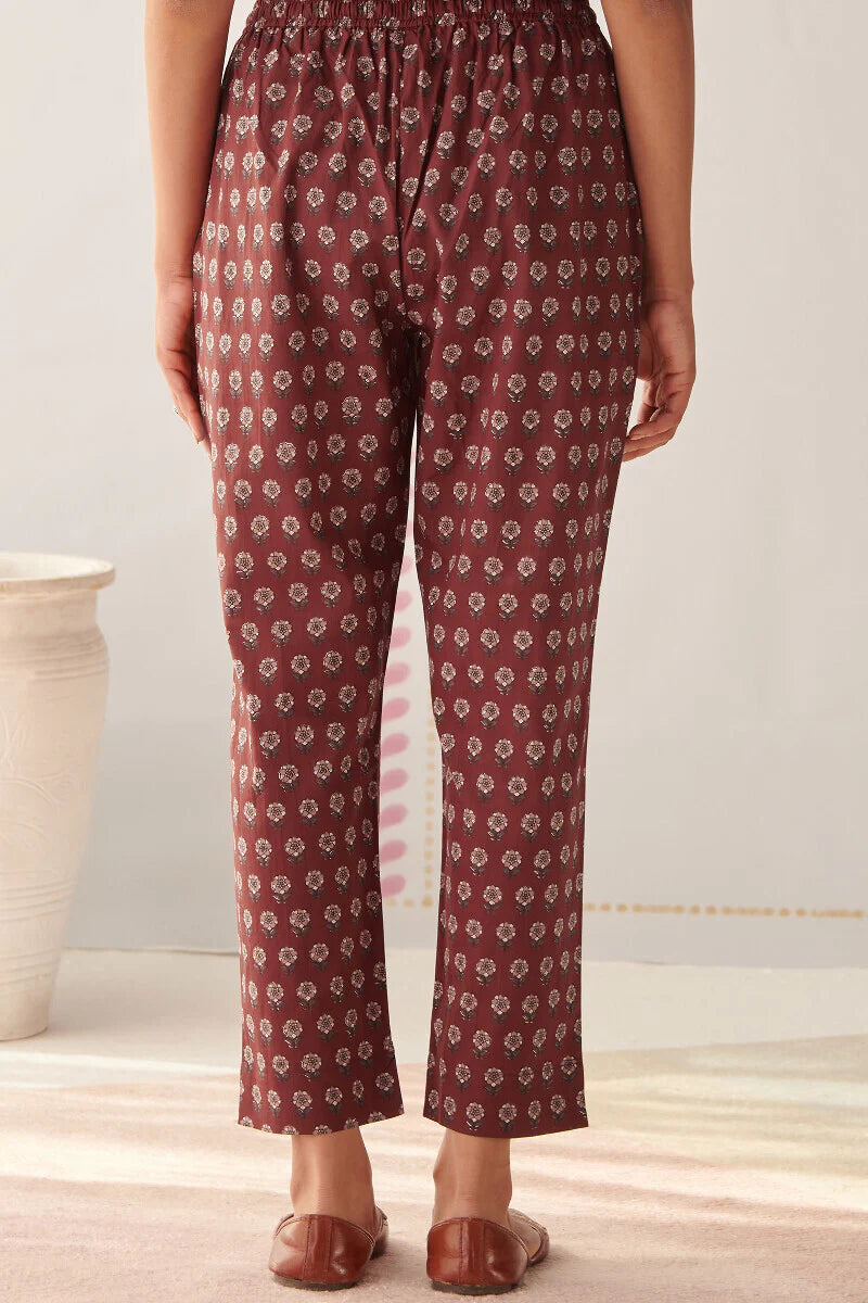 Surplus: Gauhar Zaria Sanganeri Narrow Pants