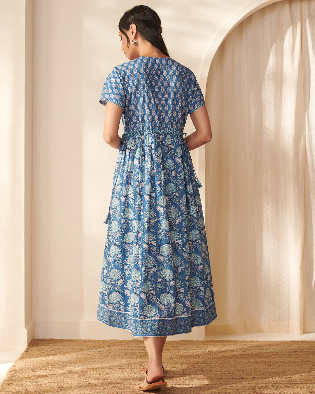 Mehreen Zafrina Blue Dress