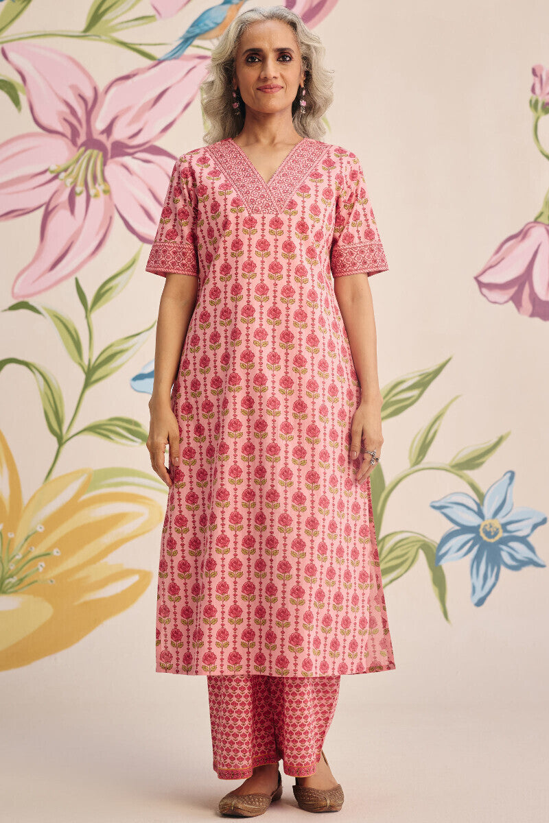 Gulraiz Jasmine Sanganeri Kurta