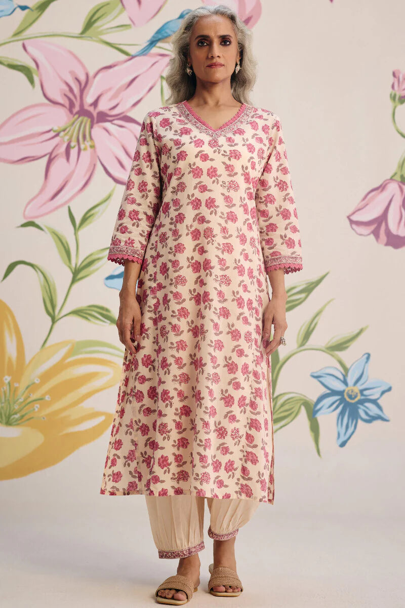 Surplus: Gulraiz Shirin Sanganeri Kurta