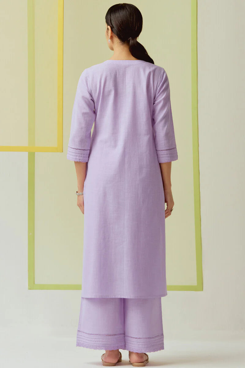 Surplus: Roza Sahira Lavender Kurta