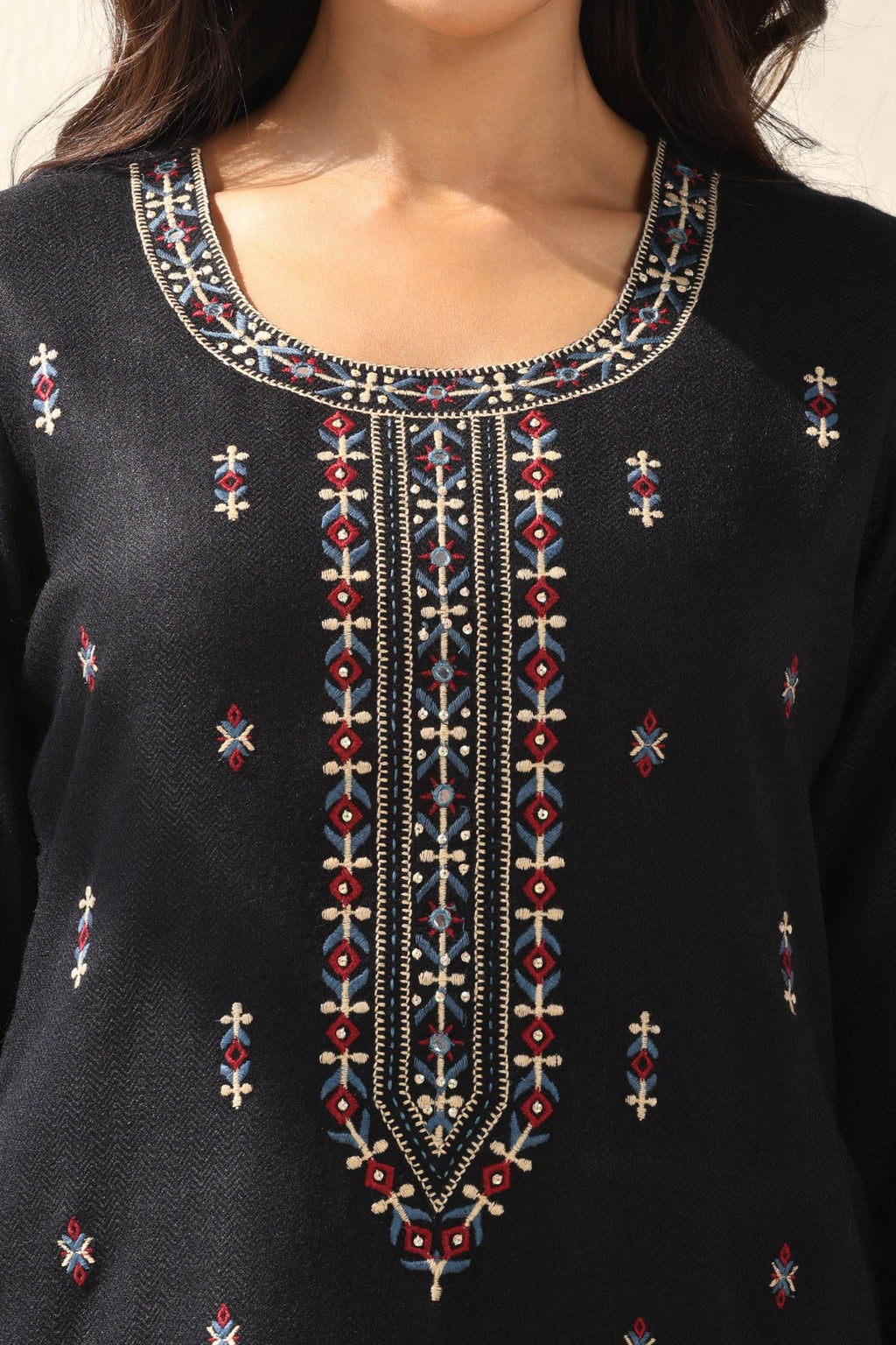 Naadirah Zarina Faux Wool Kurta