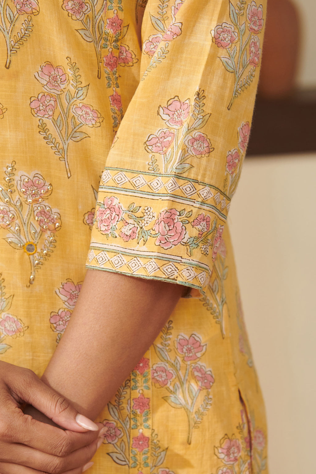 Gulraiz Suhana Sanganeri Kurta