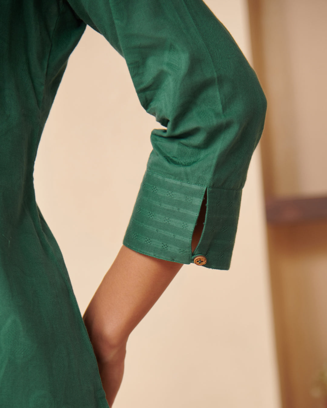 Roza Amira Teal Green Co-Ord Set