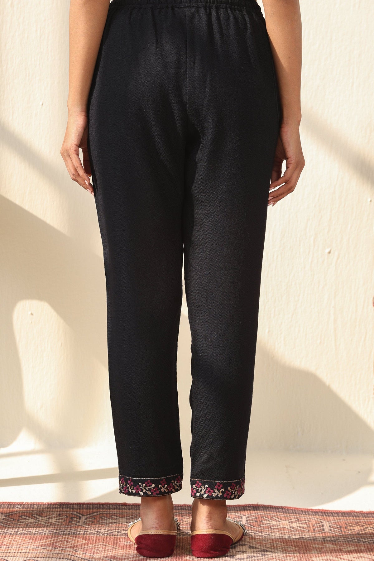 Surplus: Naadirah Maryam Faux Wool Narrow Pants