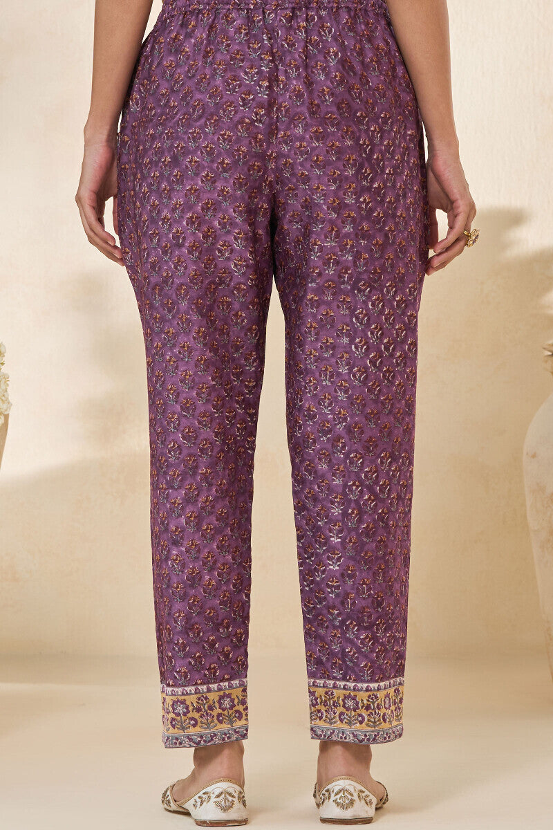 Mehrunissa Suneera Sanganeri Narrow Pants