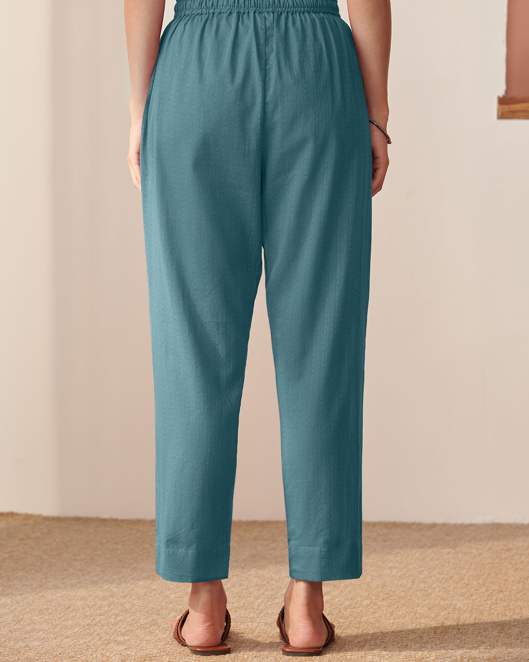 Roza Azarin Vintage Blue Narrow Pants
