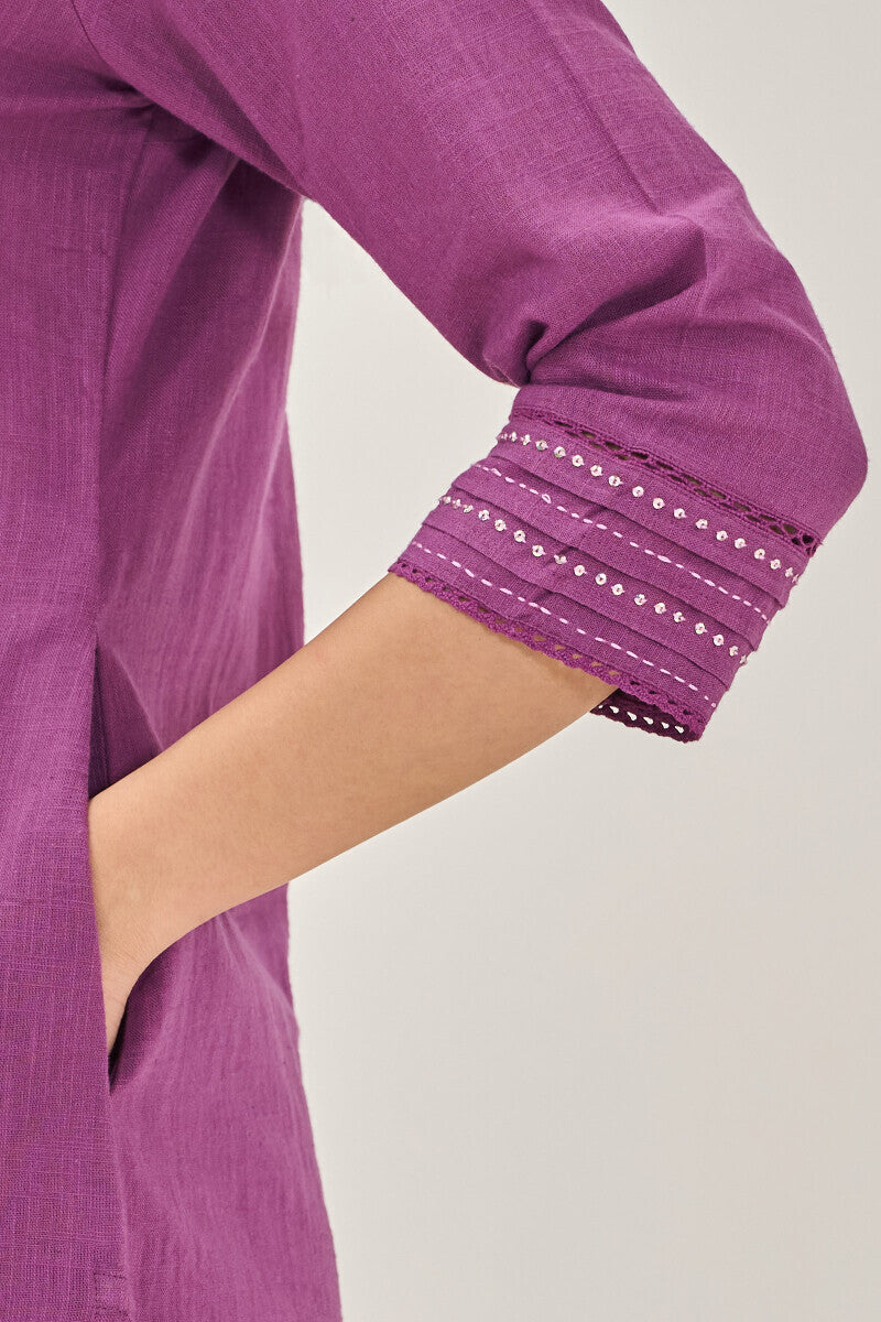 Roza Zara Purple Kurta