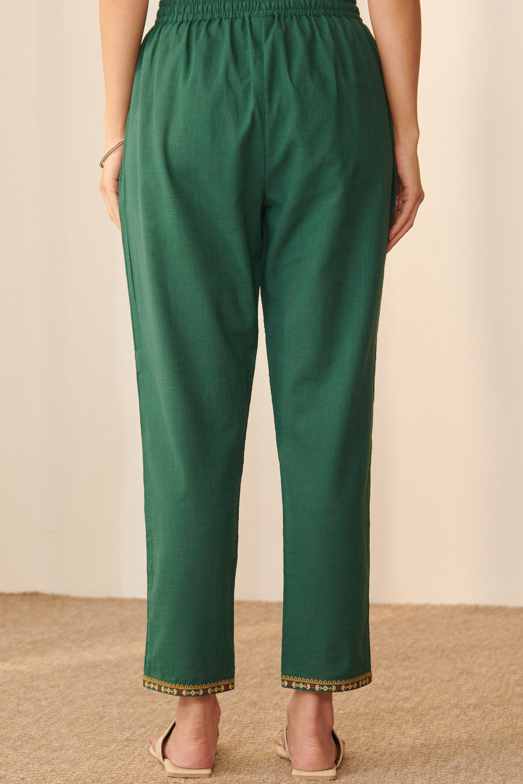 Surplus: Mehraab Mira Green Narrow Pants