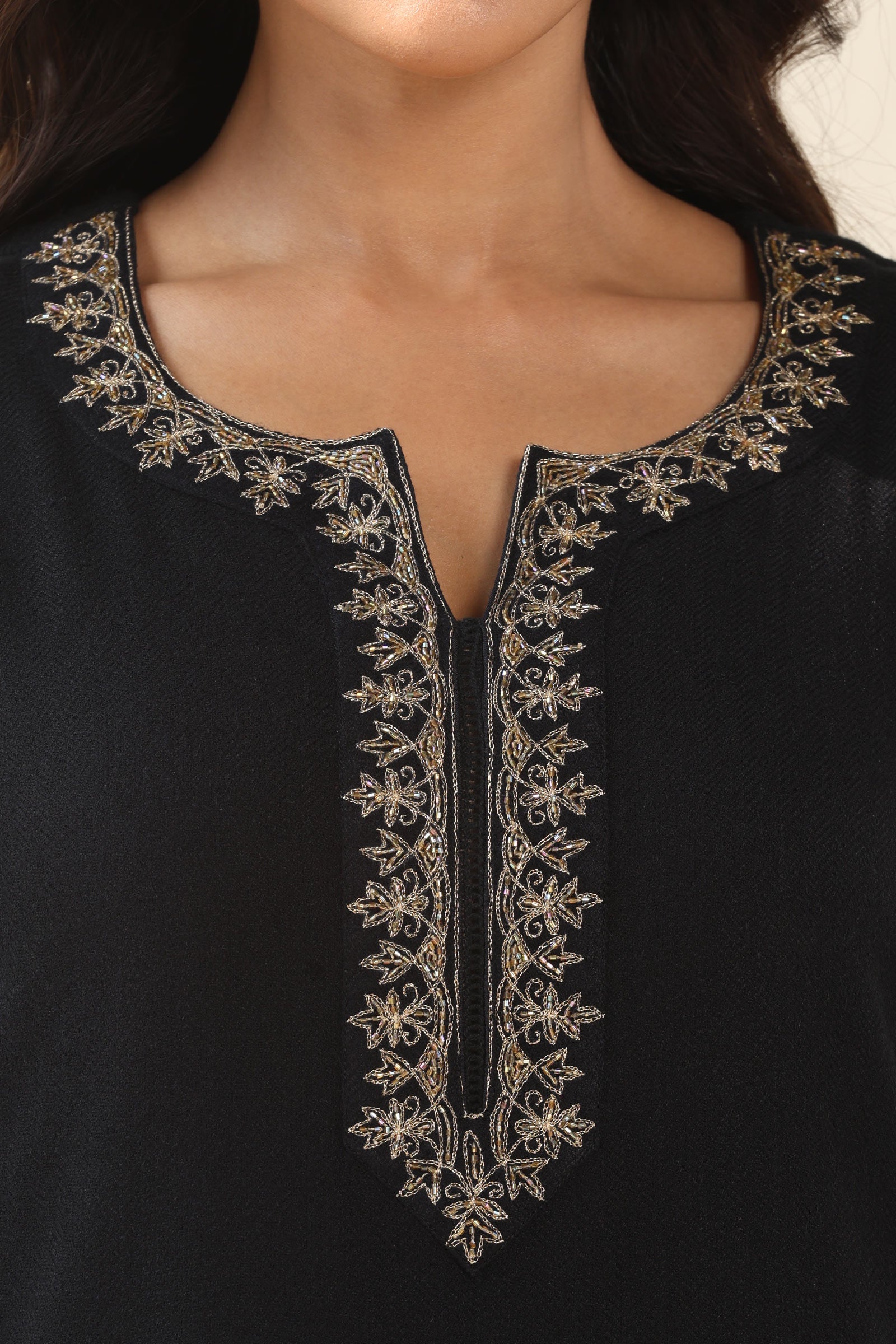 Naadirah Tazmeen Faux Wool Kurta