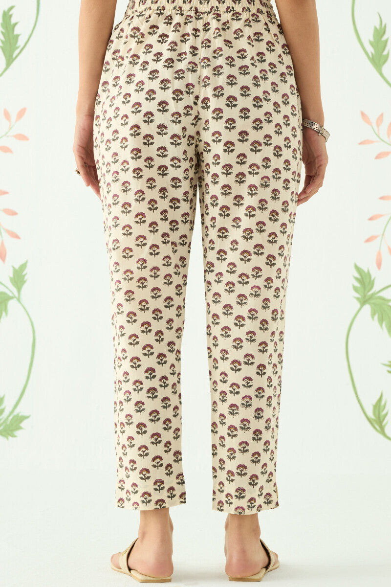 Gauhar Zahira Sanganeri Narrow Pants