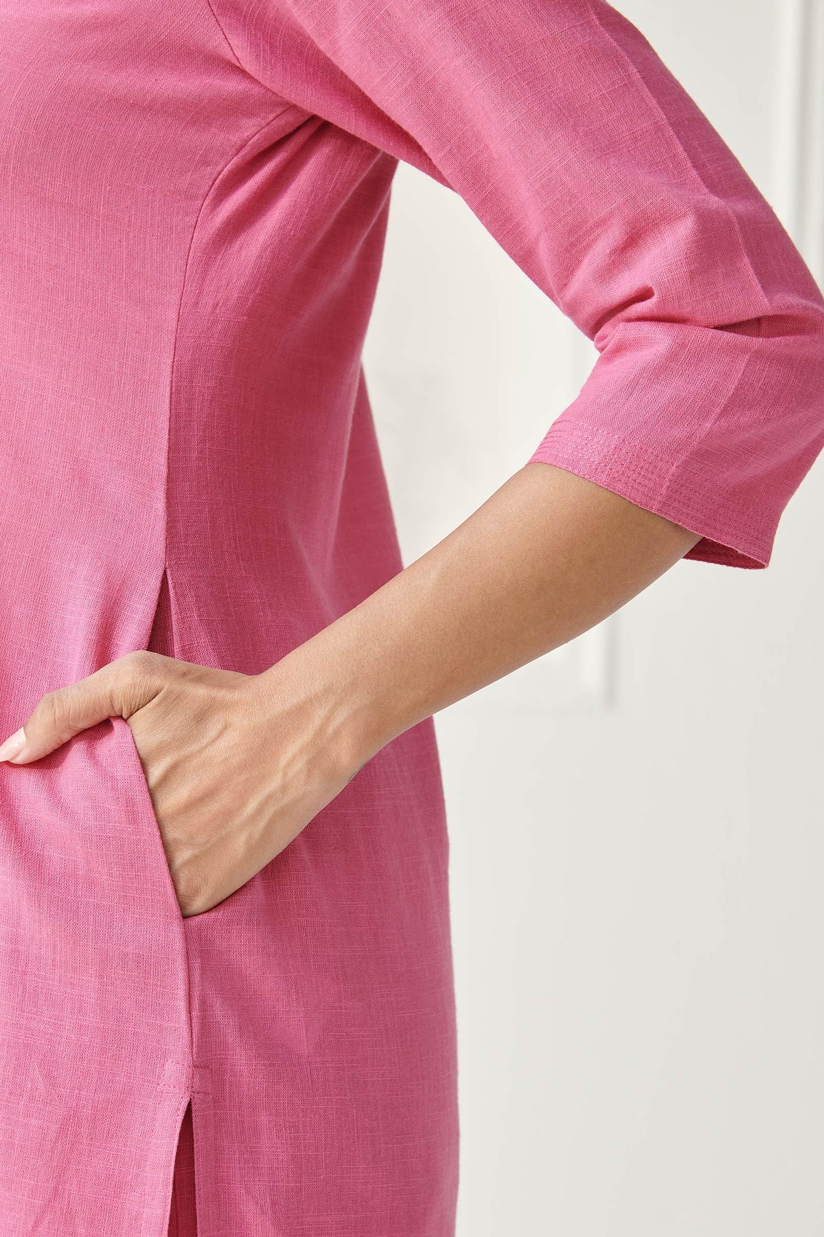 Roza Rehana Pink Kurta