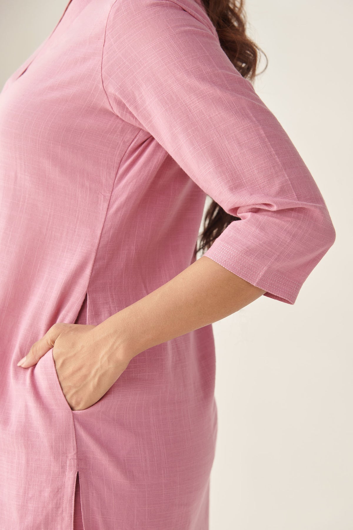 Roza Mahi Pink Kurta