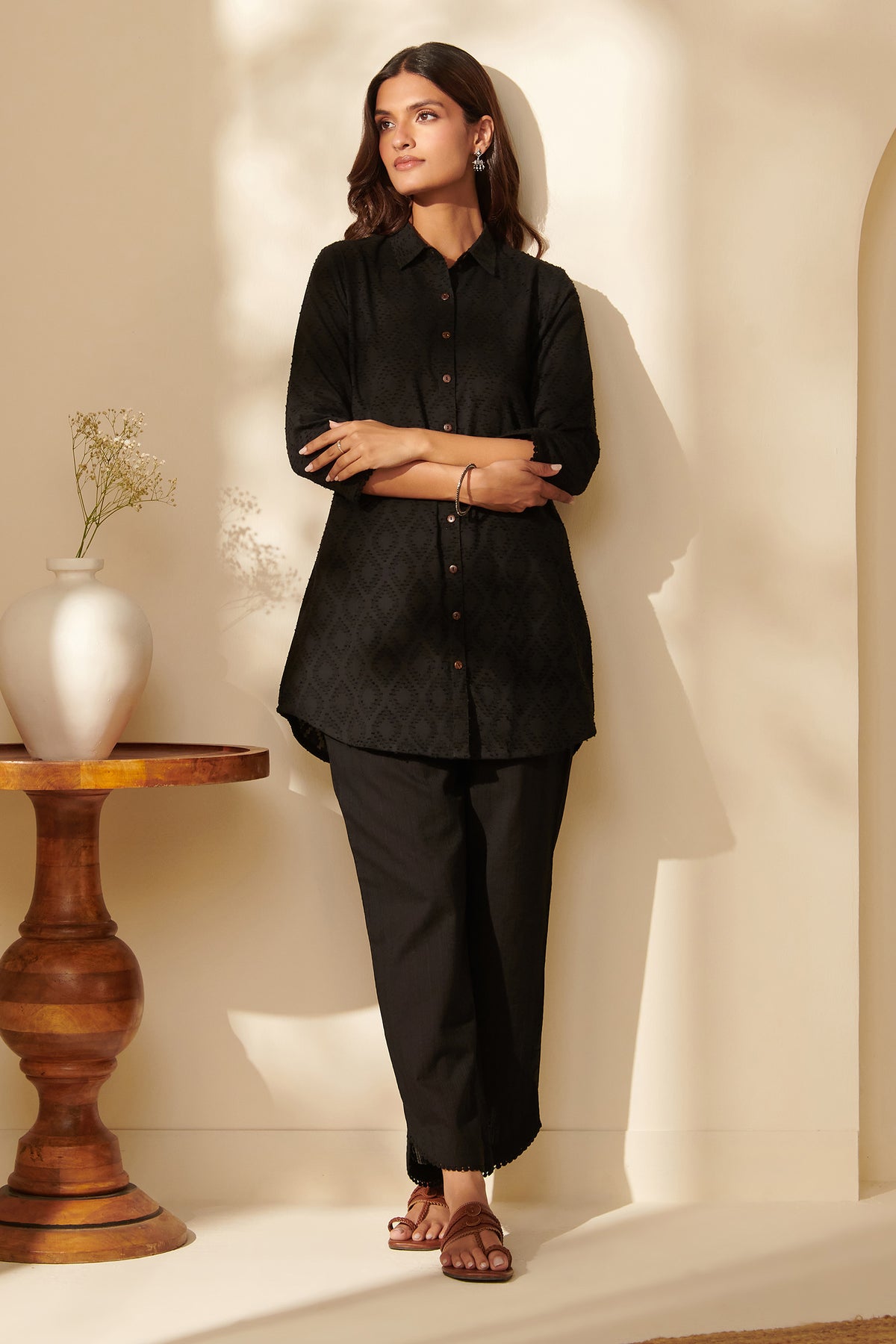 Surplus: Roza Zunaira Black Co-Ord Set