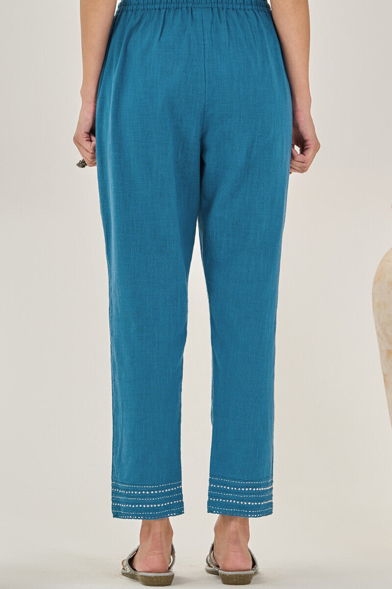 Roza Zara Blue Narrow Pants