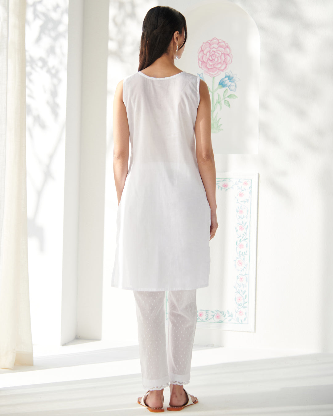 Roza White Slip
