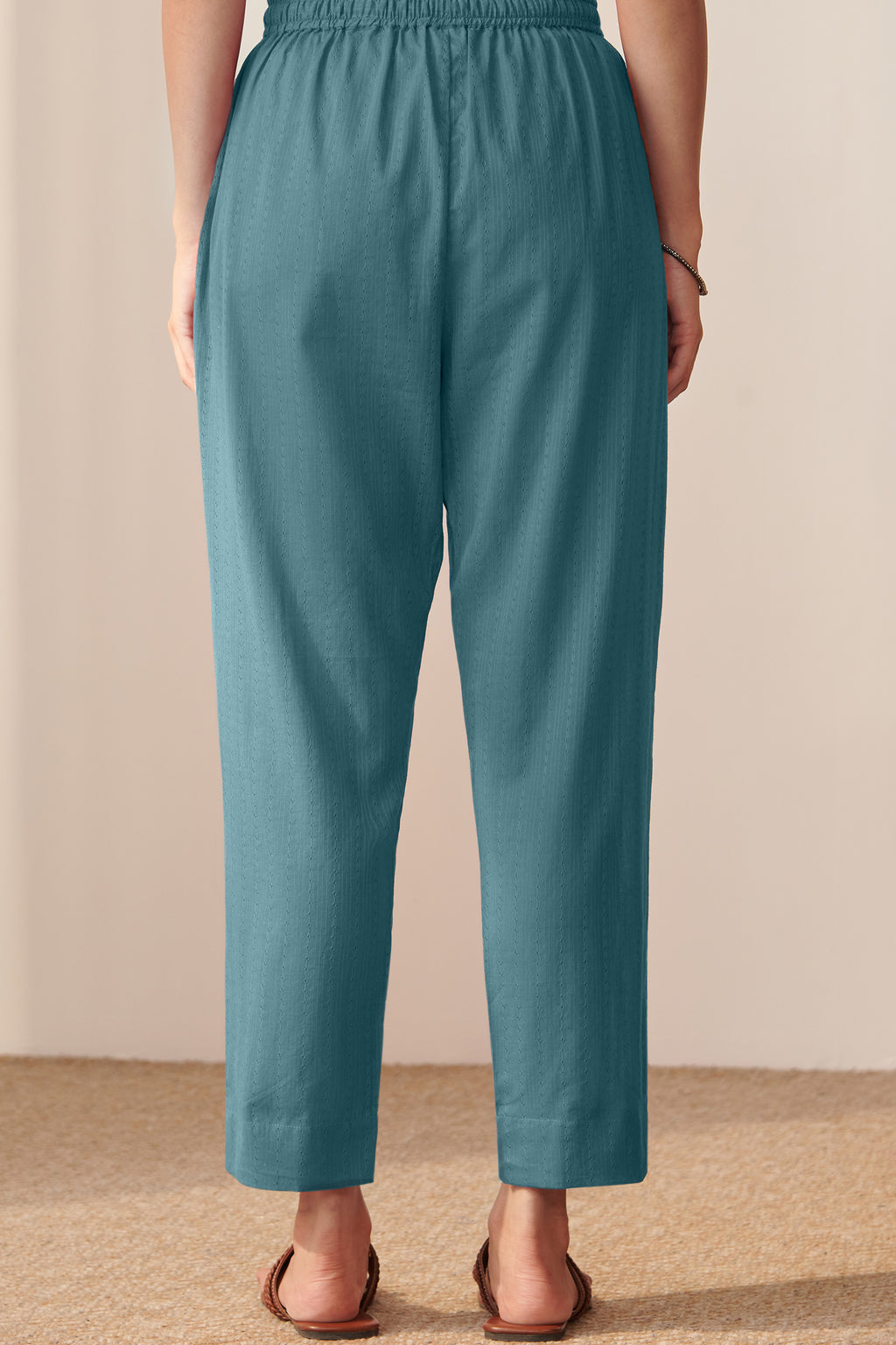 Roza Azarin Vintage Blue Narrow Pants