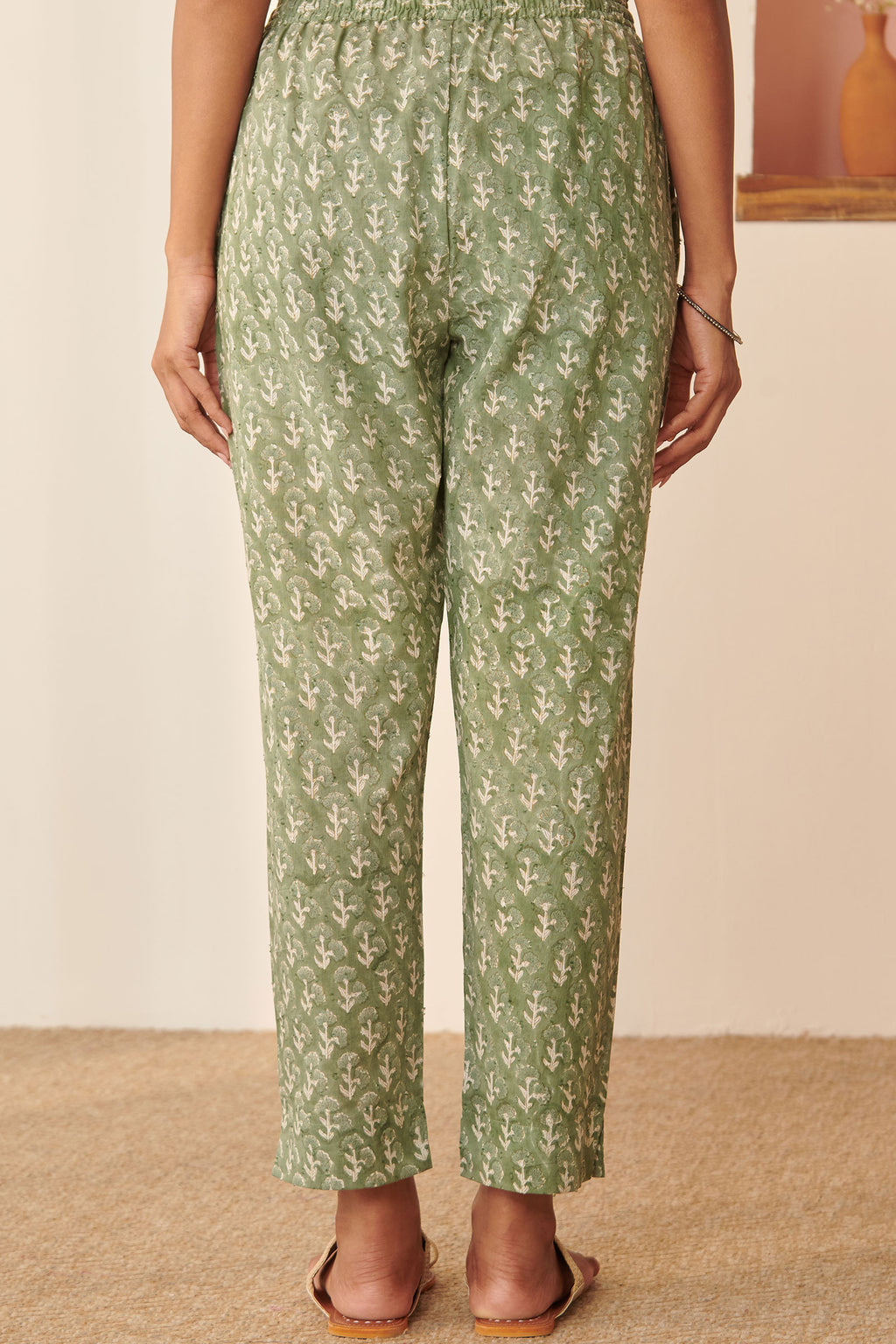 Rosheen Saher Sanganeri Narrow Pants