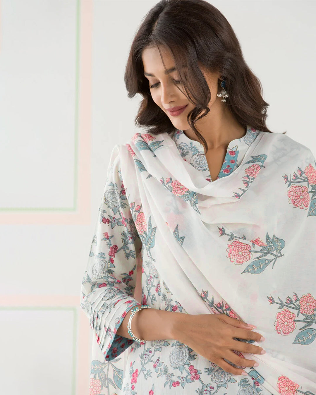 Gulbarg Jia Sanganeri Dupatta