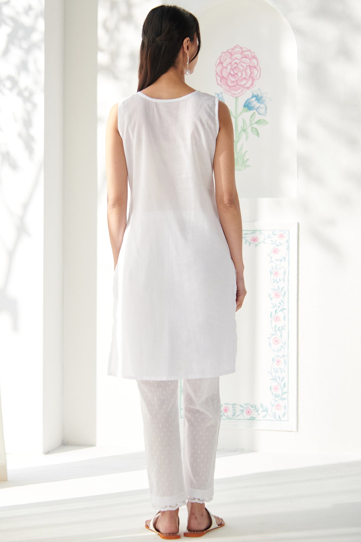 Roza White Slip