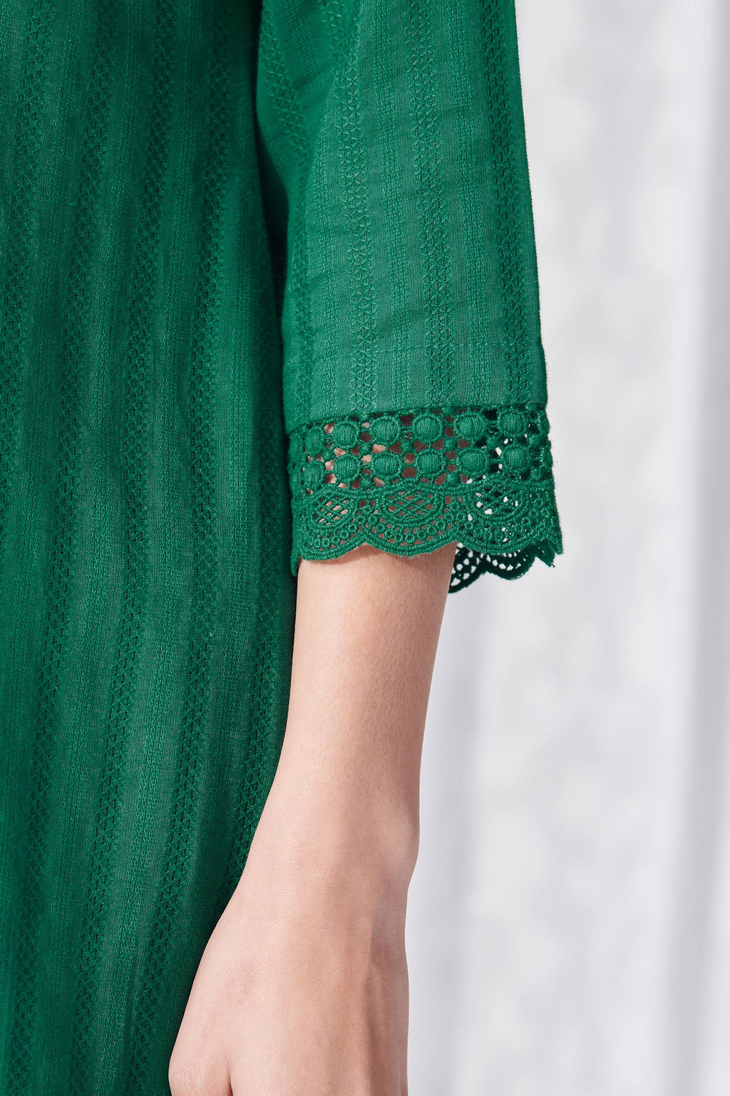 Surplus: Roza Naaz Green Kurta