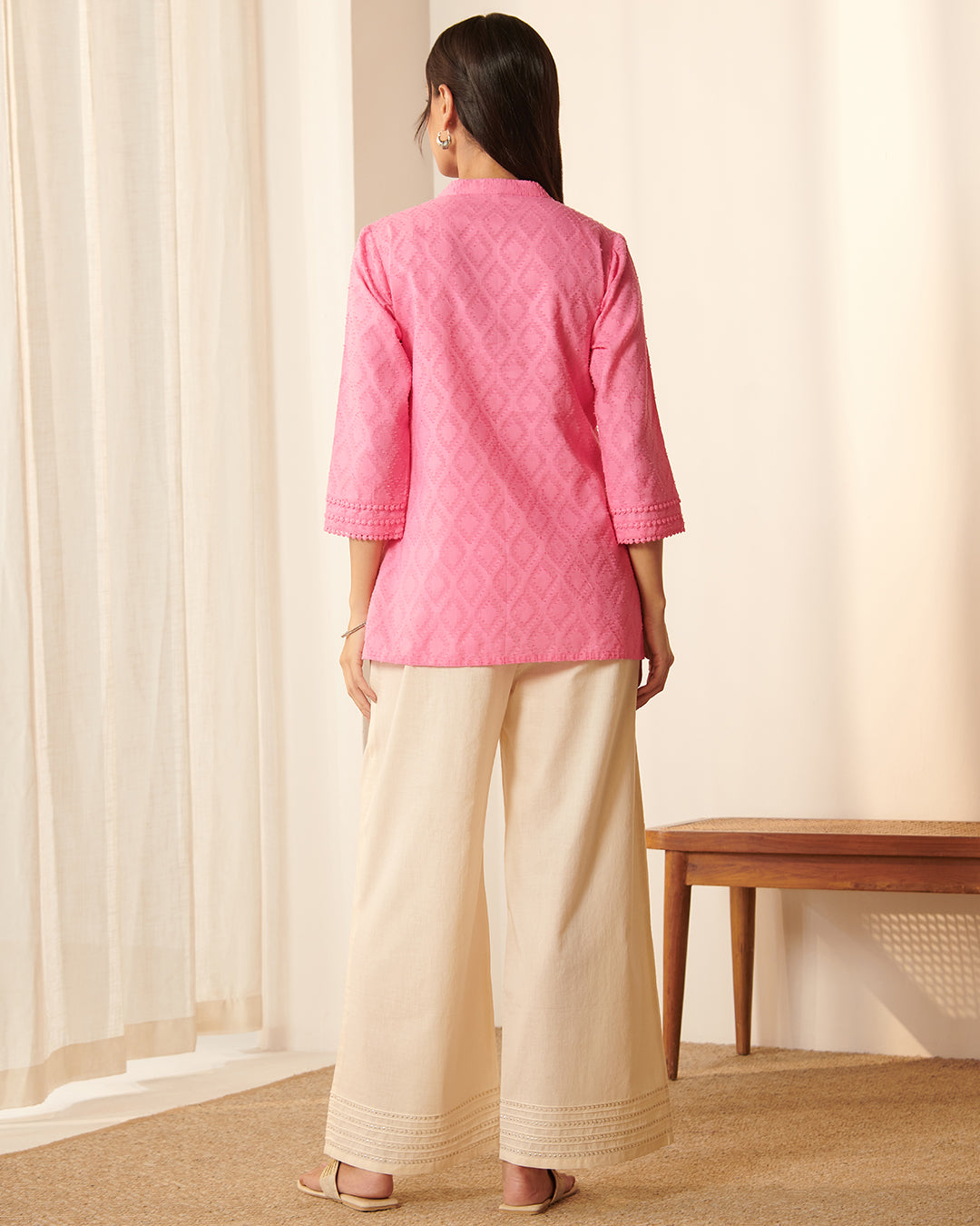 Roza Yasmin Strawberry Pink Top