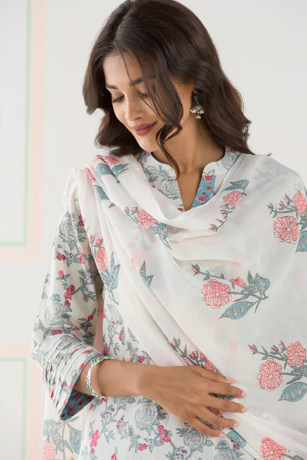 Gulbarg Jia Sanganeri Dupatta
