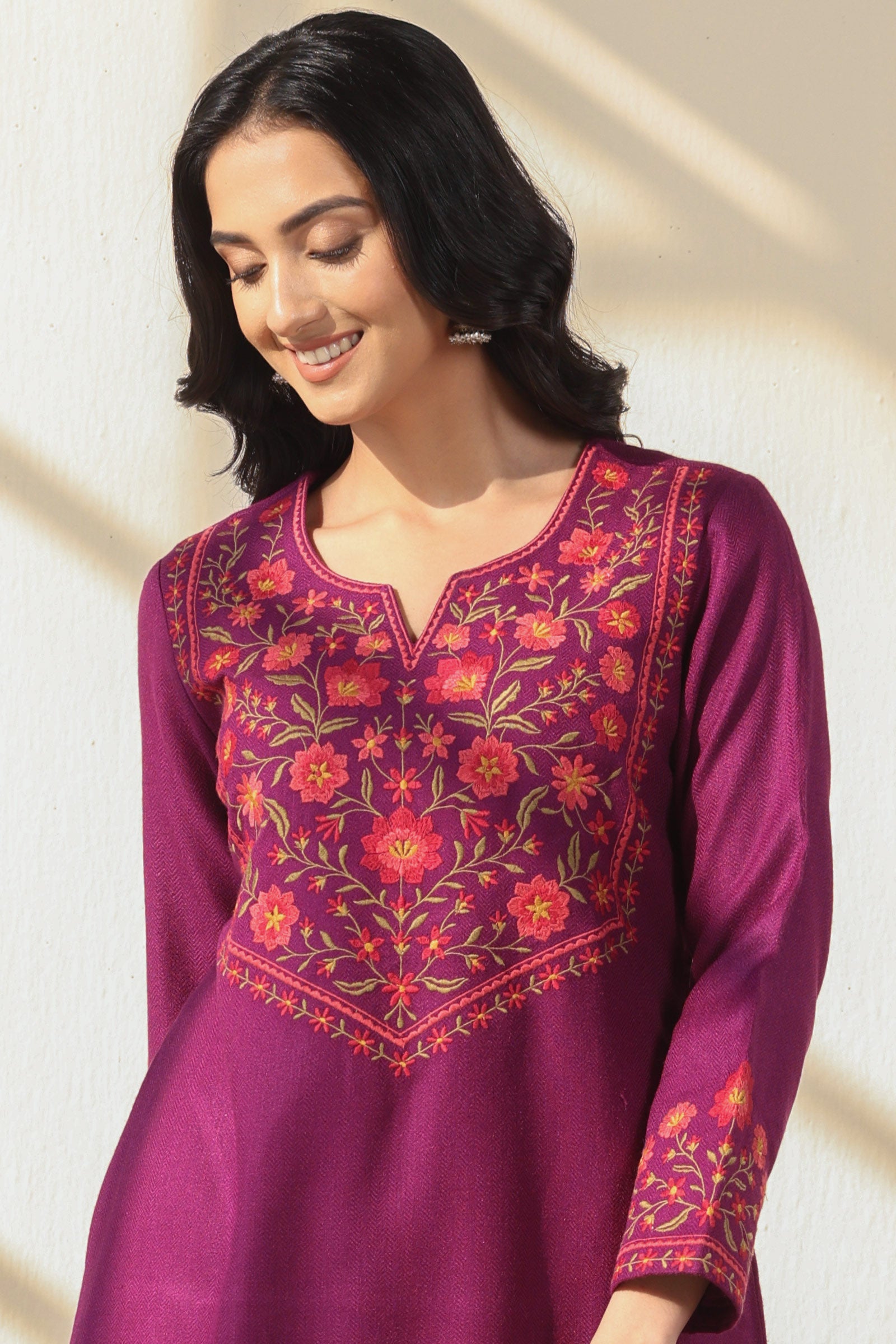 Naadirah Faiza Faux Wool Kurta