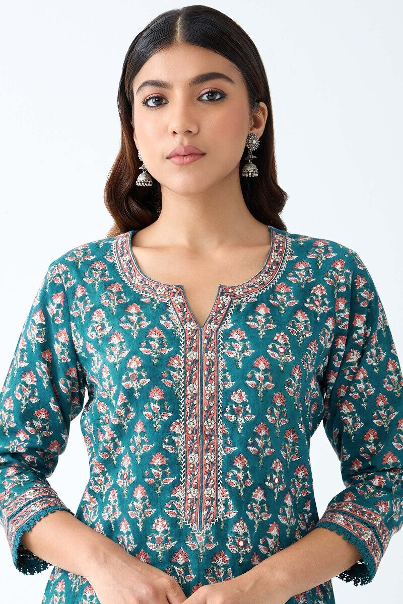 Gauhar Zeenat Sanganeri Kurta