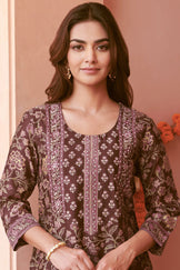 Mehrunissa Shirin Chanderi Kurta