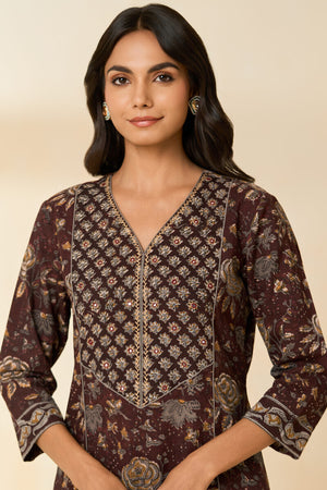 Sehra Nafisa Bagru Kurta