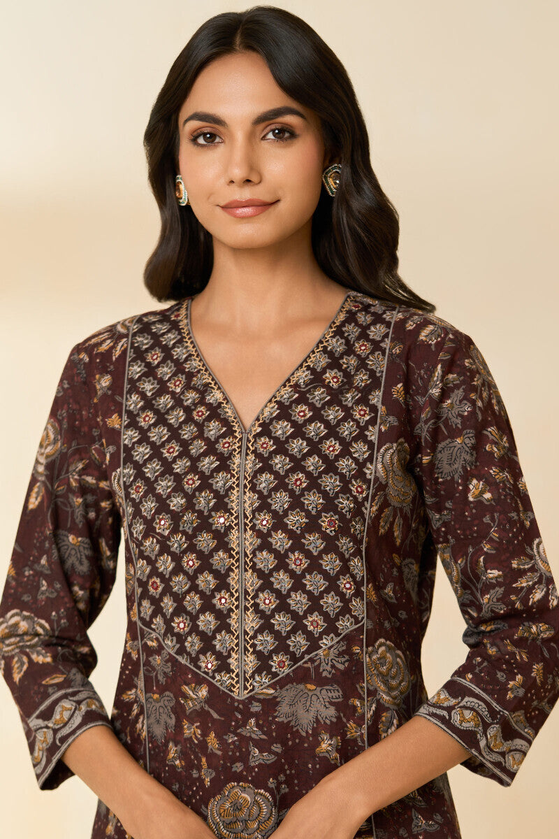 Sehra Nafisa Bagru Kurta