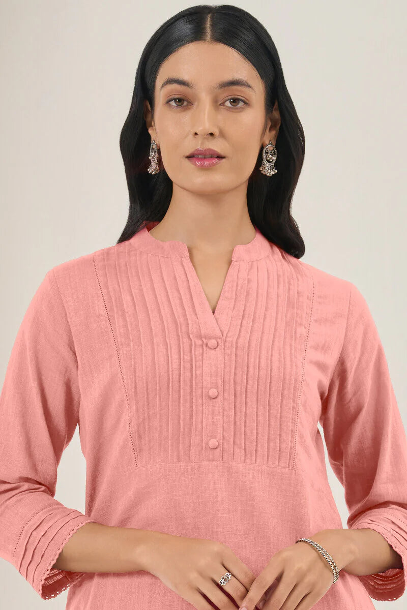Surplus: Roza Nida Light Pink Kurta