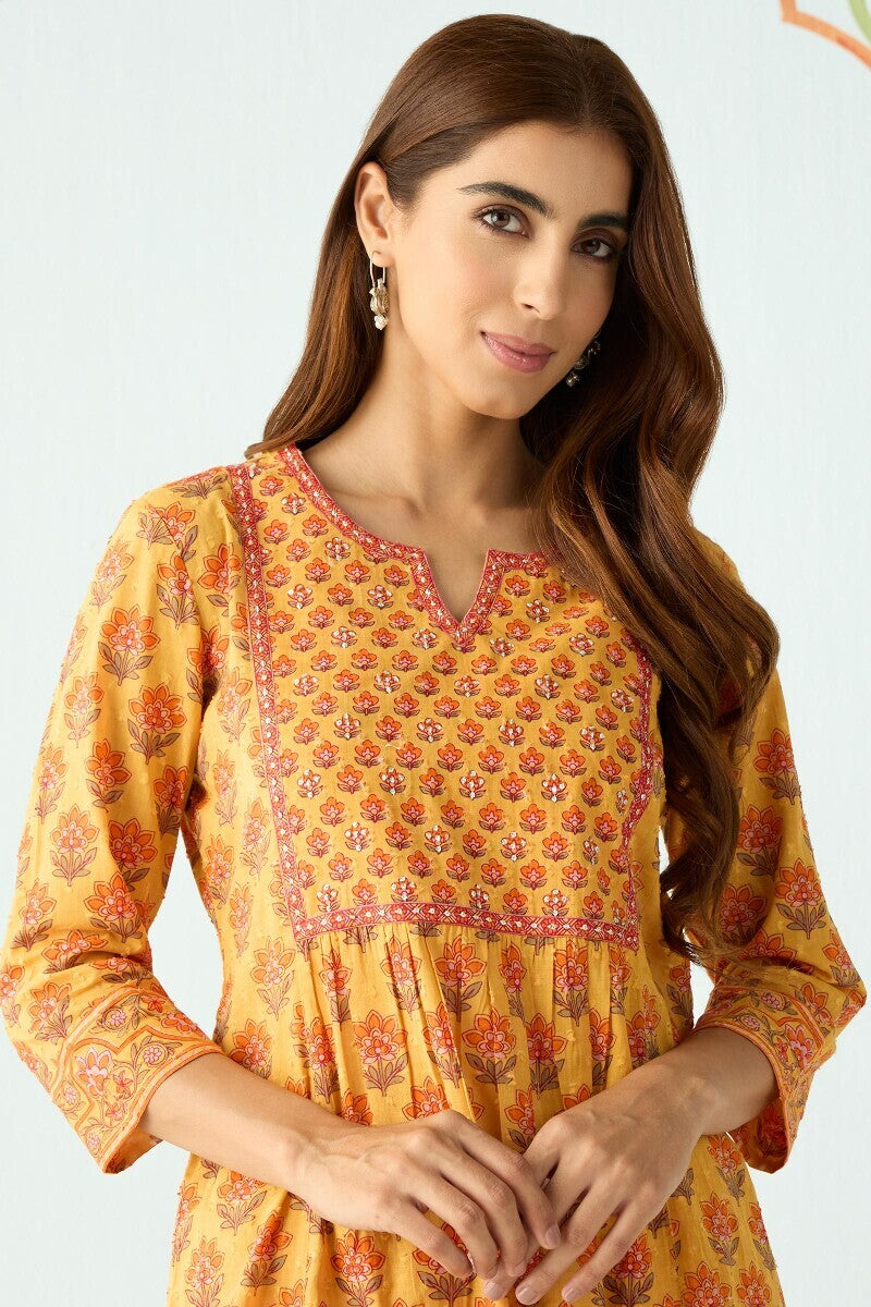 Gauhar Sara Sanganeri Kurta