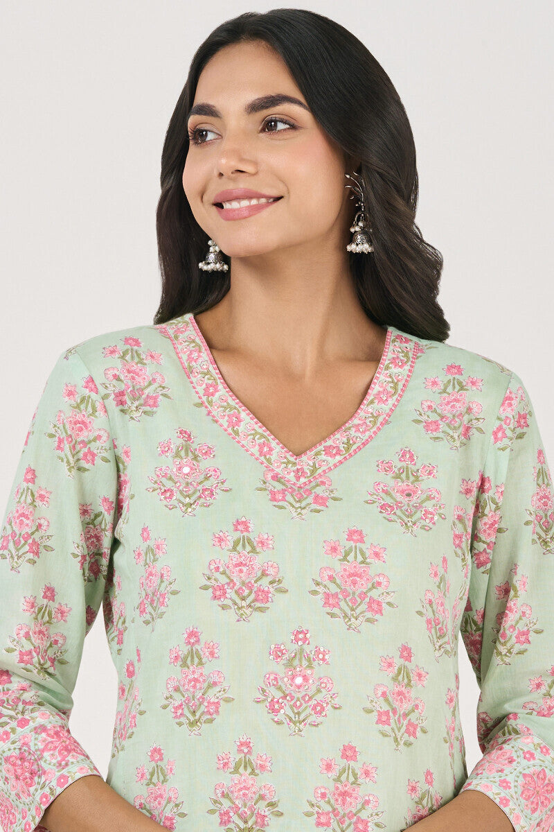 Roz Meher Zafia Sanganeri Kurta