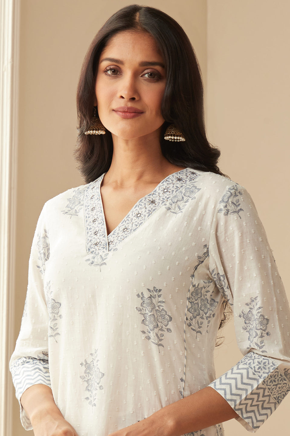 Rosheen Safeena Sanganeri Kurta