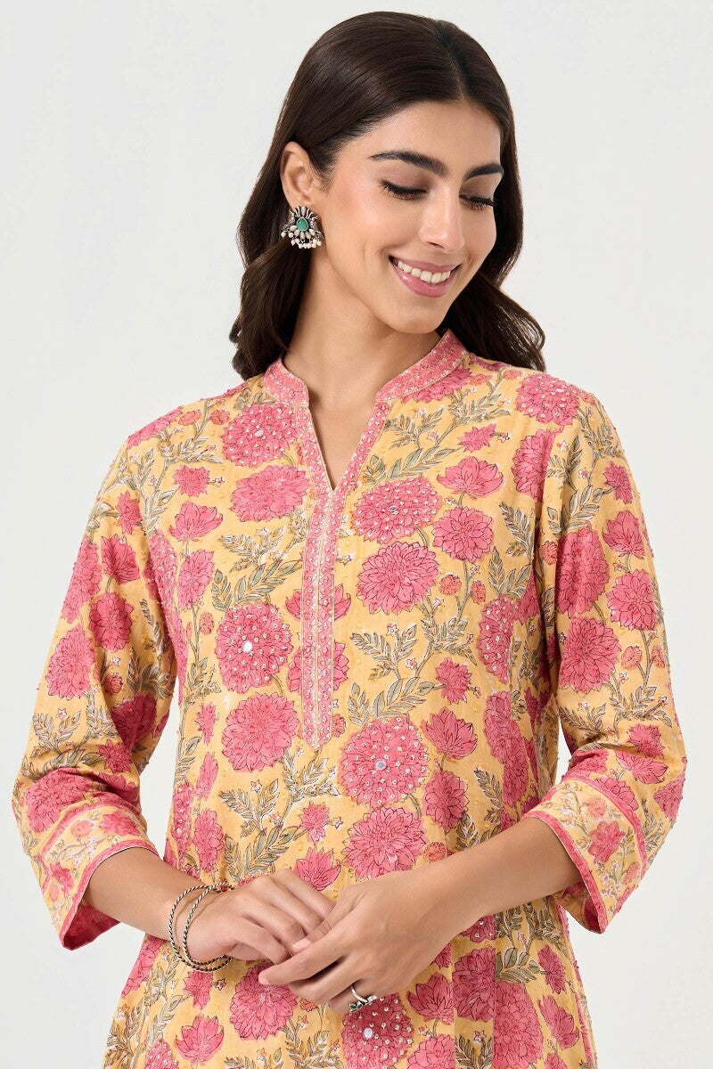 Gauhar Samreen Sanganeri Short Kurta