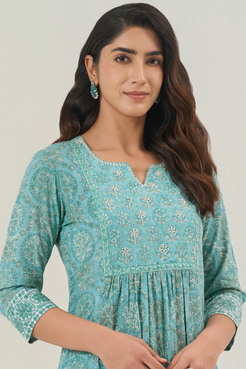 Neelofar Shireen Sanganeri Kurta