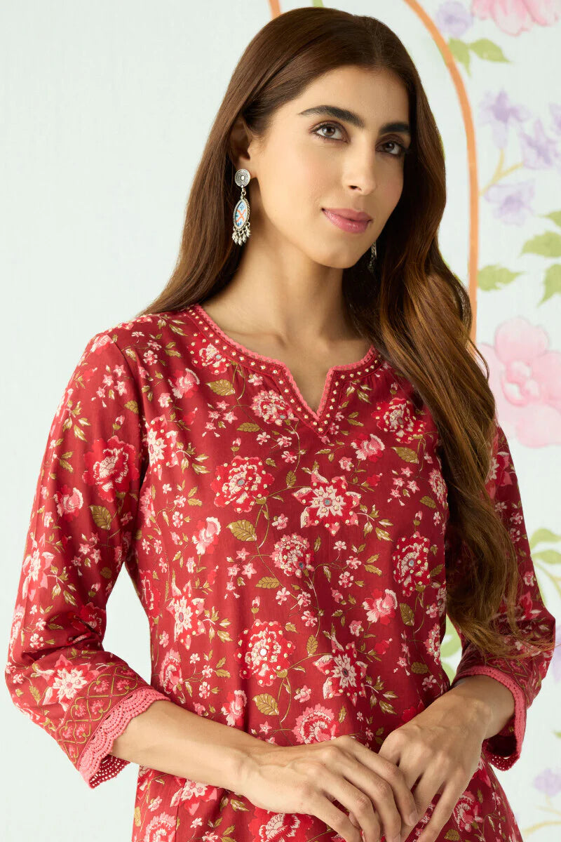 Surplus: Gauhar Seerat Sanganeri Kurta