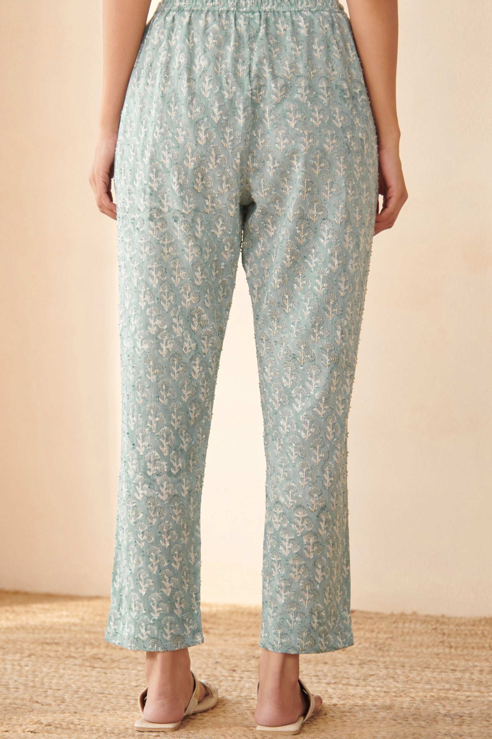 Rosheen Shireen Sanganeri Narrow Pants