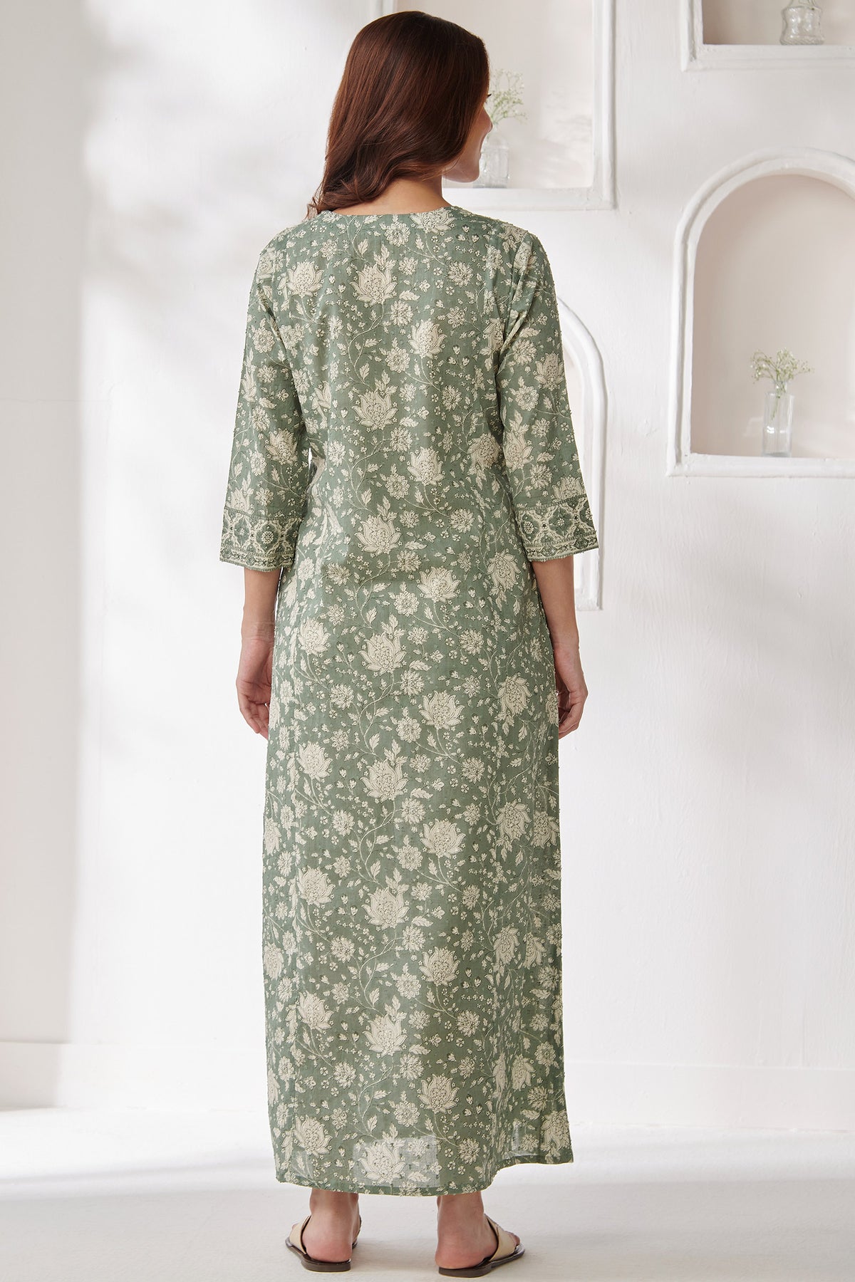 Gulbarg Faheeza Sanganeri Kaftan